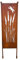 Schild Gartenschild Edelrost Rost zum Einstecken rostige Gartendeko Blumen Blüten Dekoration Beetstecker Gartenstecker (Gras Libelle)
