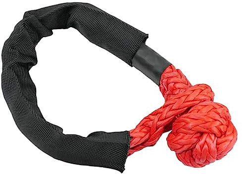 Beatifufu Bergungsset Softschäkel Aus Robustem Pe Offroad Abschleppschäkel Für ATV Utv LKW Wetterfest Kompakt Vielseitige Bergungsausrüstung