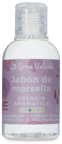 Duftessenz Marseiller Seife, Puder- und Blumenduft, Zitrusnoten, für Parfüm, Seifen, Kerzen, konzentriert und vielseitig, 100 ml