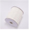 Wisafory Cordon en cuir ciré - Cordon en cuir - Pour la fabrication de bijoux, bracelets, travaux manuels, décoration, projets de bricolage, couture - Blanc - 1,5 mm x 10 m