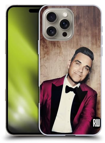 Head Case Designs Offiziell Zugelassen Robbie Williams Gedrucktes Smoking Kalendar Harte Rueckseiten Handyhülle Hülle Huelle kompatibel mit Apple Apple iPhone 16 Pro Max