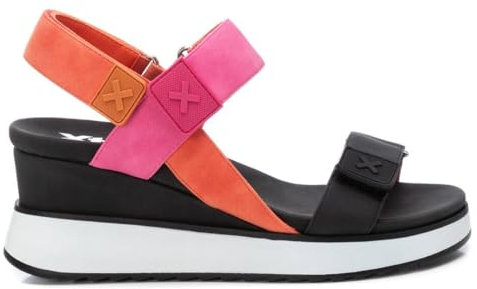 XTI - Sandalia Mujer Fucsia - Calzado Cómodo y Versátil - Moda casual - Modelo 14384803 (Talla 36)