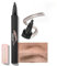 Anglicolor Lapiz Cejas 3 Minutos Para Cejas Perfectas,Lapiz Cejas Microblading Duradero,Cepillo Cejas Secado Rápido,Contorno Y Relleno Natural De Cejas (01 Caramel blonde)