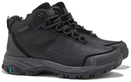Ammonite Women's Runswick Hiking Boots (Black, UK Footwear Size System, Adult, Women, Numeric, Medium, 7)