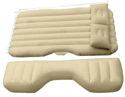 SDBSSPWXO Matelas Gonflable Siège Imperméable Camping Voyage(Beige)