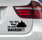 wDesigns Autoaufkleber AUS DEM Weg ICH MUSS KACKEN Tuning Sticker Fun OEM