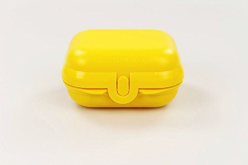 TUPPERWARE To Go Mini-Twin gelb Brotdose Größe 1 Kindi Schule Obstdose