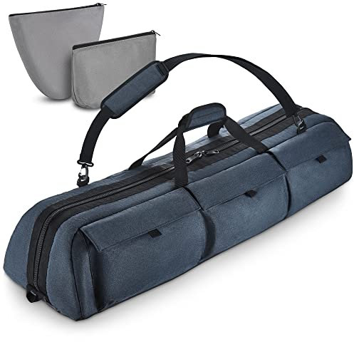 BagMate Multipurpose Telescope Case - Fits Most Telescopes - 101,6 x 29,2 x 22,9 cm. - Bonus Smart Phone Adapter Included (Black)