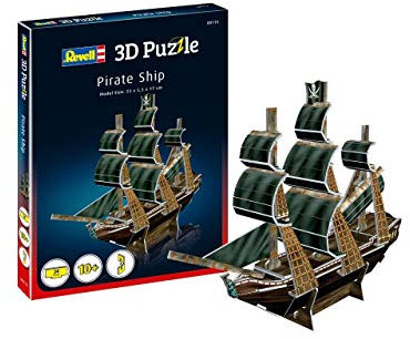 Revell 3D Puzzle 00115 - Piratenschiff