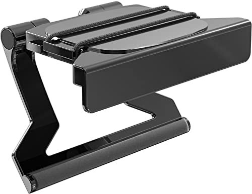 WALI TV Top Shelf, 5 x 5 Inch Flat Panel Adjustable Clip Mount Holder for Streaming Devices, Media Boxes, Speakers and Home Decor (TSH003), 1 Pack, Black