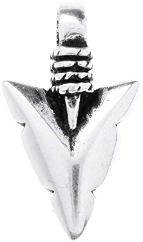 WINDALF Wikinger Schmuck Anhänger SUDRI 2.2 cm Pfeilspitze Vikings Amulett Vintage 925 Sterlingsilber