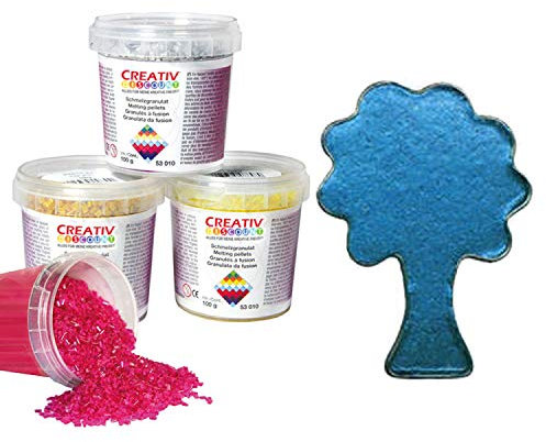 NEU Schmelzgranulat zartblau 100 g PREISHIT