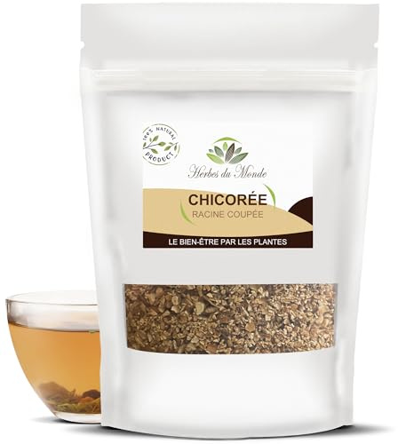 Herbes du Monde - Radice di Cicoria Tagliata 100 g - Infuso naturale senza caffeina - Origine Francia