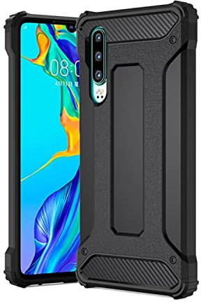 H-basics Handyhülle für Huawei P30 Lite - Schutzhülle, Armor Hülle, Outdoor Hülle, Kameraschutz, Stoßfest, Staubschutz