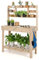 COSTWAY Tavolo da Lavoro per Giardinaggio con Tavolo Apribile, Scaffale, Ganci e Ripiano, Tavolo da Lavoro per Giardino, Patio e Cortile, Portata 151 kg, 110 x 50 x 153 cm