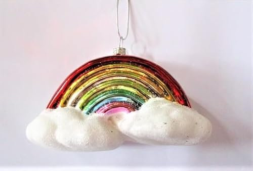 Christbaumkugel Regenbogen Christbaumschmuck Glaskugel