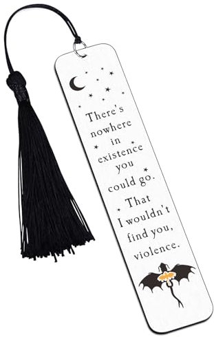 Dragon Merch for Women Men Dragon Bookmark for Him Her Book Lover Gift Bookish Gift for Book Fans Nerd Bookworm Fantasy Merchandise Book Club Gift in Bulk Dragon Bookmark Black and Gold