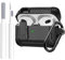 OTOPO - Funda protectora para Airpods de 3ª generación con kit de limpieza, con bolígrafo de limpieza, compatible con Apple Airpod de 3ª generación, carcasa resistente a prueba de golpes para iPod 3,