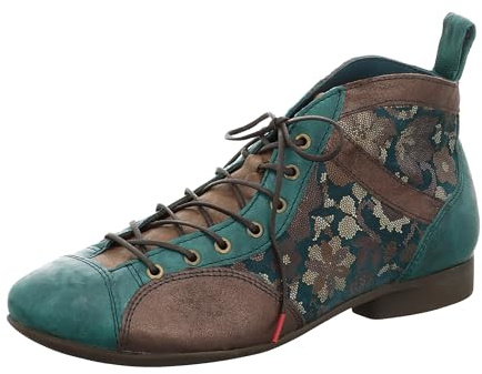 THINK! Damen GUAD2 Sneaker, Atlantic/Kombi 7000, 40 EU Schmal