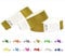 Tyvek Identifikationsarmbänder 19 mm, 5000 Stück, Event-Armbänder (Gold, 5000 Pack)