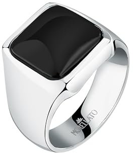 Morellato Herrenring aus Stahl, natürlicher Achat, Pietre Kollektion – S1737019