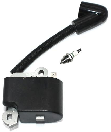 UNARAY Ignition Coil Spark Plug Fit For Husqvarna 120 Mark II 120E Mark II Chainsaw 23LC 23LCN 26LC Line Trimmer