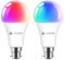 ANWIO Matter B22 Smart Glühbirne, 13W Alexa Smart Glühbirne, Dimmbare RGB Glühlampe, 1521LM, Matter RGBTW Bajonett Glühbirnen, Sprachsteuerung mit Alexa, 2er Pack