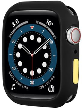 BARALARIQIU Cover per Apple Watch Series 7 8 9 41MM Antiurto Antigraffio Morbido TPU Custodia per iWatch