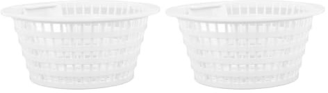 Pool Skimmer Korb, effizienter Schmutzfänger für sauberes Schwimmbadwasser, Kunststoff-Filterkorb für groben und feinen Schmutz, for Poolbesitzer, Nutzer und saisonale Freibäder