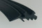 Lippendichtung L-4 Ersatzdichtung für Stegplatten-Profile weichmacherfrei EPDM Carport Terrasse Sprossendichtung (35 m Rolle)