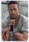 TSNKNP Charlie Hunnam actor Poster Dekorative Malerei Leinwand Wandkunst Wohnzimmer Poster Schlafzimmer Malerei,Wandkunst Bilddruck Moderne Familienzimmer Dekor 12x18inch(30x45cm)
