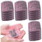20pcs Stahlwolle-Pads vor so genannter Stahl Wollwolle Effektiv saubere Seifenkissen Nicht-Kratzer-Metall-Scheuerkissen