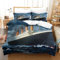 Rochile Titanic 3D Bettwäsche Set Kinder Bettbezug Set Betten Set Für Kinder Mädchen Jungen 3 Stück Ultraweiche Mikrofaser Bettwäsche Set Super King（260x220cm）