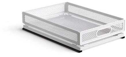 Ausziehbare Schublade KüChe, Schrankauszug Teleskopschublade, Küchenschrank Korbauszug, Kein Bohren und Nageln Erforderlich KüChenschublade (Einzelschicht,45 cm T x 35 cm B x 8,5cm H)