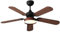 Moderno Creativo Ventilador de Techo Ventilador De Techo Luz De Ventilador De Techo Interior Lámpara De Atenuación LED Ventilador De Techo De 3 Velocidades Con Aspas De Ventilador De Madera Comedor Lu