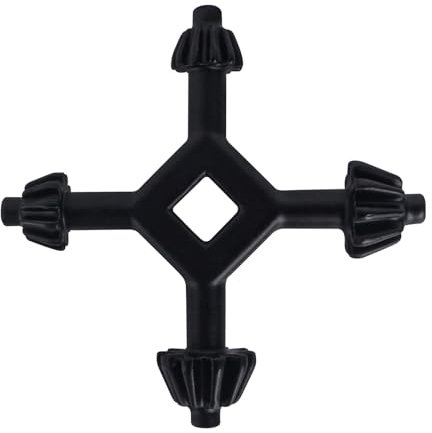 1PC 4-in-1 Drill Chuck Key - Universal Chuck Key for Electric Drill - Multifunctional Steel Chuck Key for Tightening and Loosening - Fits Most Power Tools (12.7mm-14mm-16mm-16.5mm)