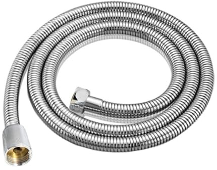 UZAMIRLEX Brauseschlauch Duschschlauch-Anschluss, Universal Soft und Wasser PipeShower Schlauch Zubehör Home Decor Ersatz(2m)