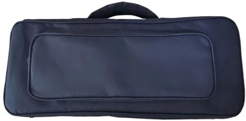 HUWOYG Custodia for Tastiera a 37 Tasti Custodia for Tastiera Portatile for Pianoforte Borsa in Tessuto Oxford Impermeabile per Tastiere di Piano(Blue)