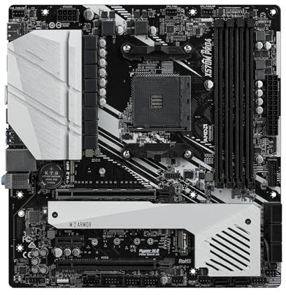 QWEOWW motherboard Fit For ASRock X570M PRO4 Motherboard AMD X570 Socket AM4 support Ryzen 5600 5900 4600G 5700G 1600 cpu DDR4 M.2 128GB Micro ATX new