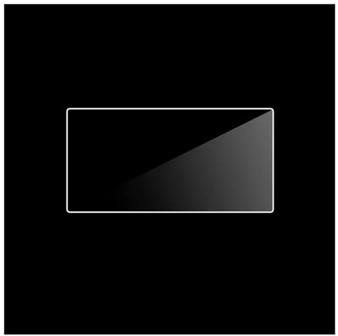 SCUASKJ Navigation Schutzfolie Universal 7 Gehärtetem Glas Screen Protector Film Auto Radio Gps Navigation DVD Stereo(150x90mm)