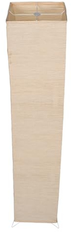 VILLCASE Stehlampenschirm aus Papier Faltbar Ersatz Lampenschirm für Wohnzimmer Bodenleuchte Platzsparend Robuste Papierabdeckung