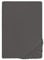 biberna Jersey-Elastic-Topper-Spannbetttuch 0077641 dunkelgrau 1x 180x200 cm - 200x220 cm