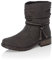 Rieker Donna Stivaletti Z6893, Signora Bottini,Boots,Stivale,Mezzo Stivale,Scarpa di Transizione,Scarpa Invernale,Foderato,Grigio (Grau / 45),36 EU / 3.5 UK