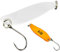 FTM Spoon Hammer Blinker 3,2g - Forellenblinker, Farbe:UV weiß/orange