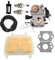 Hippotech Carburatore C1Q-S121C con Filtro Aria 1139 120 1602 Motosega Sostituzione per STIHL MS171 MS181 MS211 MS 181 171 211