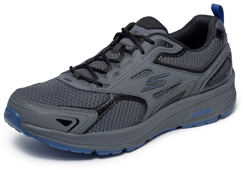 Skechers Mens Go Run Consistent Trainers, Charcoal, 13 UK