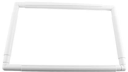 Universeller Stickrahmen mit Cliprahmen, Kunststoffcliprahmen, DIY-Nähwerkzeug-Stichrahmen(43.1*27.9cm)