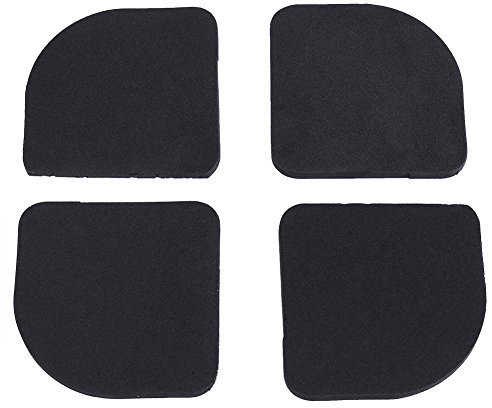 4-teilige Fußpolster der Waschmaschine Eva Anti-Vibrations-Polster rutschfeste Möbelgreifer Gummibodenschutz für Möbelbeine