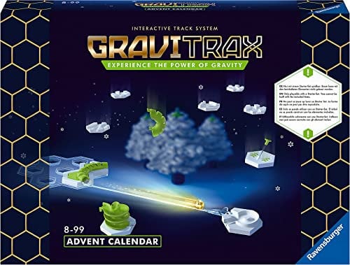 Ravensburger GraviTrax Adventskalender - Ideal für GraviTrax-Fans, Konstruktionsspielzeug für Kinder ab 8 Jahren