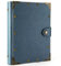A5 Notizbuch Nachfüllbar braun Vintage PU Leder Notebooks Reise journal Gelbe Leere Papier Tagebuch für Zeichnen Skizzieren 100 GSM Selbst gestaltetes Notizbuch, DIY-Geschenk